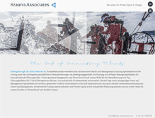 Tablet Screenshot of kraan-associates.com